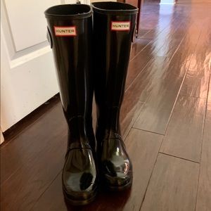 Hunter rain boots